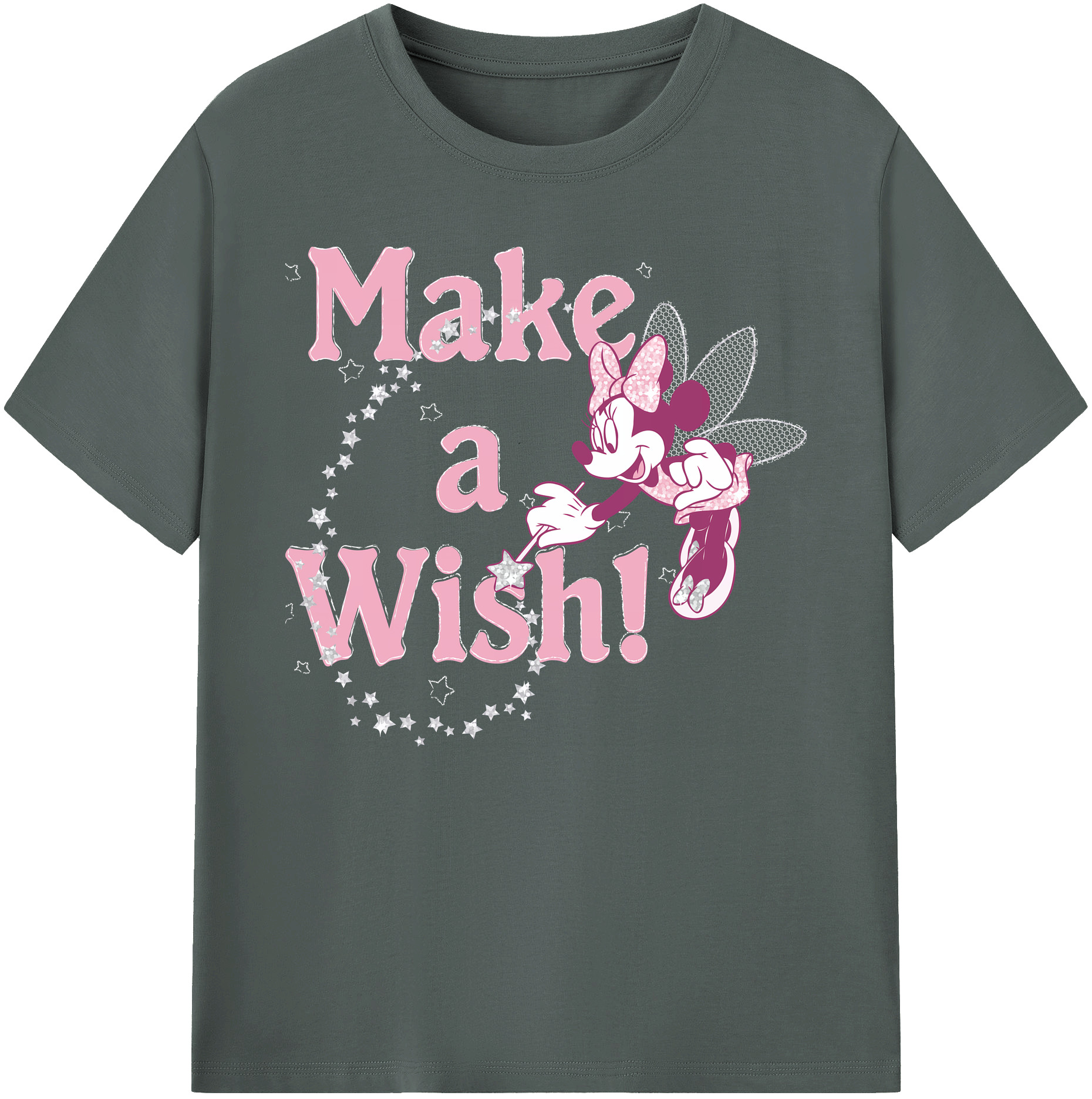 ミッキーマウス Mickey Mouse 綿100％ メンズ半袖Tシャツ｜肌触りやわらか＆通気性